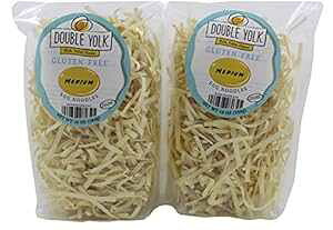 񗑉Oet[ˁA10IX܁i2pbNj Double Yolk Gluten Free Medium Egg Noodles,10 Ounce Bag (Pack of 2)