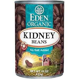 Eden I[KjbNCQAHYA15IXʁi12pbNj Eden Organic Kidney Beans, No Salt Added, 15-Ounce Cans (Pack of 12)