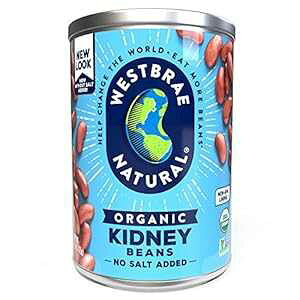 Westbrae i` I[KjbN CQAHYA15 IX (12 pbN) Westbrae Natural Organic Kidney Beans, No Salt Added, 15 Oz (Pack of 12)