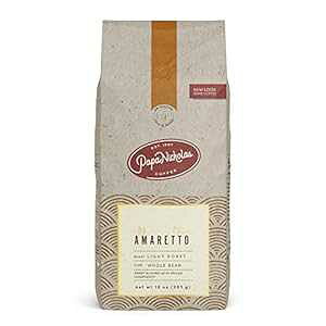 ppjRXR[q[ SR[q[AA}bgA10IX PapaNicholas Coffee Whole Bean Coffee, Amaretto, 10 Ounce