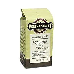 Fi Xg[g 11 IX GXvb\AVbg ^[ GXvb\AS_[N [XgACtHXg ACAXFArJ R[q[ Verena Street 11 Ounce Espresso Beans, S