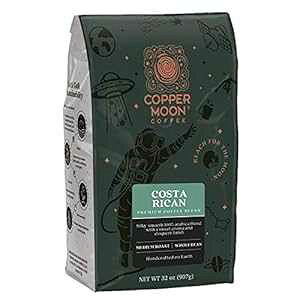 Rbp[[RX^JuhA~fBA[XgR[q[ASA2|h Copper Moon Costa Rican Blend, Medium Roast Coffee, Whole Bean, 2 lb
