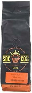 TfBGSR[q[pvLXpCXA~fBA[XgASA16IXobOi2pbNj San Diego Coffee Pumpkin Spice, Medium Roast, Whole Bean, 16-Ounce Bags (Pack of 2)