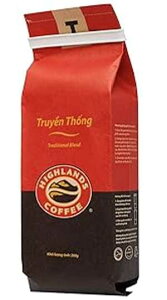VietsWay Traditional, Highlands Coffee Vietnamese 200g Ground Coffee Beans - Traditional