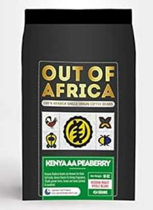 PjA AA s[x[ R[q[ Out of Africa from Capstone Food Products Kenya AA Peaberry Coffee Beans