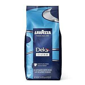 Lavazza Dek Filtro SR[q[ ~fBA[Xg 1.1LB obOA{iIȃC^AAC^AŃuhу[XgA[XgVAƃobN̖Fm[gAibct[ Lavazza D