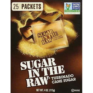 ���̃p�P�b�g�Ɋ܂܂�鍻�� 25 SUGAR IN THE RAW PACKETS 25