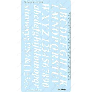 t@CA[g 20 ~[g 2 Z`[gΑ̎Α̃^O`搻}ev[gXeV FineArt 20mm 2cm Italic Italics Lettering Letters Drawing Drafting Template Stencil