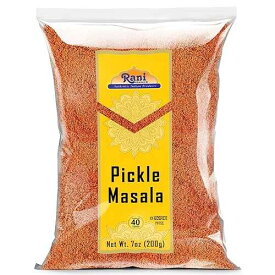 Rani Pickle (Achar) Masala Indian Spice Blend 7oz (200g) ~ All Natural Vegan Gluten Friendly NON-GMO Kosher No colors Indian Origin Rani Brand Authentic Indian Products Rani Pickle (Achar) Masala Indian Spice Blend