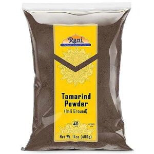 Rani Tamarind Powder (Imli) 14oz (400g) ~ All Natural No Added Sugar/Salt Vegan Gluten Friendly Kosher NON-GMO Indian Origin Rani Brand Authentic Indian Products Rani Tamarind Powder (Imli) 14oz (400g) ~ All Natur