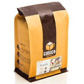 Antipodes - 全豆コーヒー - 焙煎したてのコーヒー - キュービココーヒー - 16 オンス (コロンビアコーヒーとインドネシアコーヒーのブレンド) podes - Whole Bean Coffee - Freshly Roasted Coffee - Cubico Coffee - 16 Ounce (Blend of Co