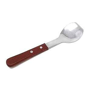 Honbay 1 XeX|ACXN[XN[vXy[hXv[XN[p[ؐnhtLb`p Honbay 1PCS Stainless Steel Ice Cream Scoop Spade Spoon Scooper with Wood Handle for Kitchen