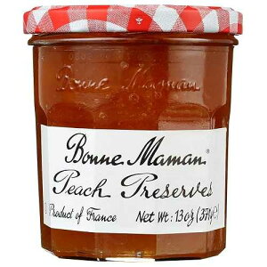 {k }} s[` vU[uA13 IXr (6 pbN) Bonne Maman Peach Preserves, 13-Ounce Jars (Pack of 6)