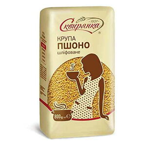 Skvira �k�t���L�r�S����q���o���N GMO �t���[ �n���[�� 800 gr / 28.22 �I���X (1 �p�b�N) Skvira Hulled Millet Whole Grain Seeds Raw Bulk GMO Free Halal 800 gr / 28.22 Oz (1 Pack )