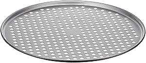Cuisinart 14-Inch Pizza Pan, Chef's Classic Nonstick Bakeware, Silver, AMB-14PPP1
