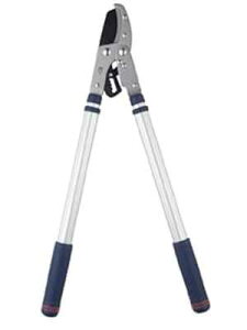Spear & Jackson 8100RS/09 Razorsharp �L�k���`�F�b�g �A���r�� ���b�p�[�A�V���o�[ & �u���[ Spear & Jackson 8100RS/09 Razorsharp Telescopic Ratchet Anvil Loppers, Silver & Blue