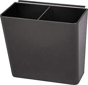 San Jamar Carlisle FoodService Products L1035 Stir Stick/Straw Caddie, 5 Width x 4-1/2 Height x 3 Depth