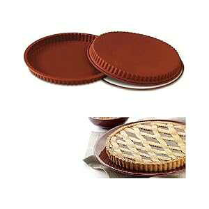 Silikomart Silicone Fluted Tart/Quiche Pan, Large
