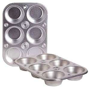 Cooking Concepts I[ug[X^[ 6JbvTCY ^}tB/JbvP[Lp 1|h Cooking Concepts Toaster Oven 6-cup Size Metal Muffin / Cupcake Pan, 1 lb