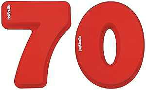 傫ȃVRԍ 70 P[LpuL^ 70 ΂̒aLO 7 0 HotShuffle Large Silicone Number 70 Cake Pan Tin Mould 70th Birthday Wedding Anniversary 7 0