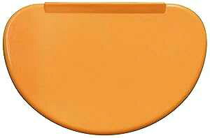 Indigo True Flexible Bowl Scraper - 1 Pc Curved For Shaping Bread or Pastry Dough Conforms To Any Mixing Bowl Round Contoured Profile