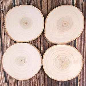 HI BABY MOMENT c[EbhXCX a6`7C` A[g JX^ EFfBOMtg yY |vؐfBXNR[X^[ e[uZ^[s[X 4pbN HI BABY MOMENT Tree Wood Slice 6-7 inch 