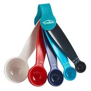 Trudeau (Set of 5) Measuring Spoons, A, Other (0995887) Trudeau (Set of 5) Measuring Spoons, A, Other (0995887)