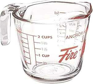 AJ[zbLO t@C[LO 16 IX KXvʃJbv Anchor Hocking Fire-king 16 Oz Glass Measuring Cup
