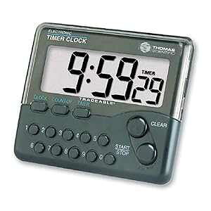 Thomas 5027 �g���v���ړI�^�C�}�[�A���x 0.01 �p�[�Z���g�A�� 2-1/2 �C���` x ���� 3 �C���` x ���s�� 1 �C���` Thomas 5027 Triple Purpose Timer, 0.01 Percent Accuracy, 2-1/2 Width x 3 Height x 1 Depth