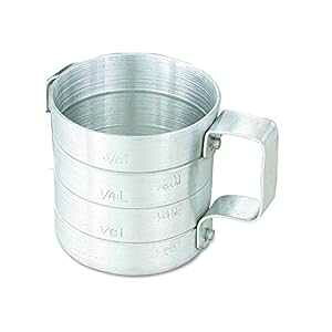 uE (M05) 1/2 NH[g A~jE hCvʃJbv Browne Foodservice Browne (M05) 1/2 qt Aluminum Dry Measuring Cup