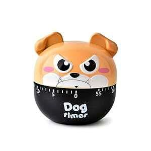 킢̌@B^C}[ 60 @BLb`NbLO^C}[v剹ʃA[JE^[蓮^C}[~jTCYLb`pi (J[L) Golandstar Cute Cartoon Dog Machinery Timers 60 Minut