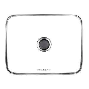 Scanpan NVbN`KXWA15.25 C` x 10.5 C`ANA Scanpan Classic Rectangular Glass Lid, 15.25" x 10.5", Clear