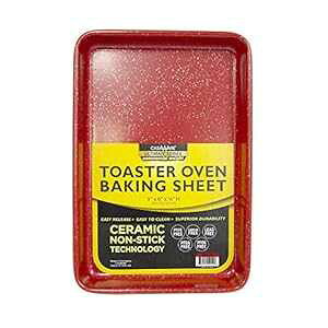 CasaWare 9 x 6 x 0.75�C���` �g�[�X�^�[ �I�[�u�� ���ɃV���[�Y �Ɩ��p�d�ʃZ���~�b�N �m���X�e�B�b�N�R�[�e�B���O �x�[�L���O�p�� (�Ԍ�e��) casaWare 9 x 6 x 0.75-Inch Toaster Oven Ultimate Series Commercial We