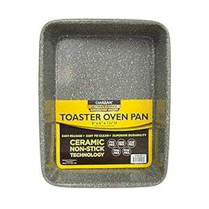 CasaWare 8 x 6 x 1.75 �C���` �g�[�X�^�[ �I�[�u�� �A���e�B���b�g �V���[�Y �Ɩ��p�d�ʃZ���~�b�N �m���X�e�B�b�N �R�[�e�B���O �p�� (�V���o�[��e��) casaWare 8 x 6 x 1.75-Inch Toaster Oven Ultimate Series C