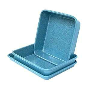 casaWare 3pc Ultimate V[YƖpdʃg[X^[ I[u ϔMMZbg (u[e) casaWare 3pc Ultimate Series Commercial Weight Toaster Oven Bakeware Set (Blue Granite)