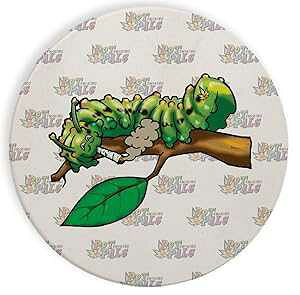 Z~bN Xg[ R[X^[ R[X^[ 4 Zbg - |bg X[LO  ʔ 킢 ݂艺 L^s[ WCg Hat Shark Ceramic Stone Coaster Coasters Set of Four - Pot Smoking Pals