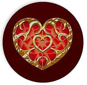 Z~bN Xg[ R[X^[ R[X^[ 4 Zbg - `̕߂ꂽS C wX rfI Q[ pfB Hat Shark Ceramic Stone Coaster Coasters Set of Four - Legendary Contained Heart Roya