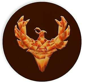 Z~bN Xg[ R[X^[ R[X^[ 4 Zbg - tFjbNX Xg[ }WJ t@CA[ WF fpfB Hat Shark Ceramic Stone Coaster Coasters Set of Four - Phoenix Stone Magical Fiery Ge