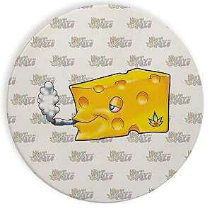 Z~bN Xg[ R[X^[ R[X^[ 4 Zbg - |bg X[LO p xCNh z[[ CG[ `[Y EFbW Hat Shark Ceramic Stone Coaster Coasters Set of Four - Pot Smoking Pals Baked Ho