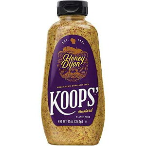 Koops' nj[ fBW }X^[hA12 IX {gA4{pbN Koops' Honey Dijon Mustard, 12 oz. Bottle, 4-Pack