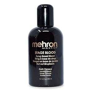  CNAbv Xe[W ubh (4.5 IX) (_[N FiX) Mehron Makeup Stage Blood (4.5 Ounce) (Dark Venous)