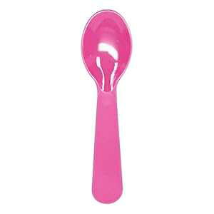 Karat U2450 (sN) 2.9 C` PS ĝăeCXeBOXv[AsN (4000 pbN) Karat U2450 (Pink) 2.9" PS Disposable Tasting Spoon, Pink (Pack of 4000)
