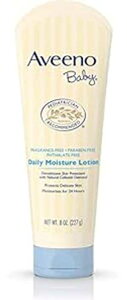 AVEENO �x�r�[ �f�C���[ ���C�X�`���[ ���[�V�����A������ 8 �I���X (5 �p�b�N) Pharmapacks AVEENO Baby Daily Moisture Lotion, Fragrance Free 8 oz (5 Pack)