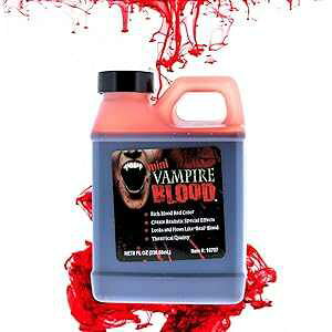 Vampire Blood�A����i���̃t�F�C�N�u���b�h�A8�I���X Vampire Blood, Theatrical Quality Fake Blood, 8 Ounce