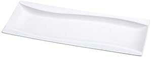 Yanco SW-215 `v[gA 15 C` x  5.625 C`AA{[zCgA12 pbN Yanco SW-215 Rectangular Plate, 15" Length x 5.625" Width, Porcelain, Bone White, Pack of 12