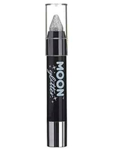 [Ob^[ zOtBbN {fB NAVo[AVOA3.5g Moon Glitter Holographic Body Crayons, Silver, Single, 3.5g