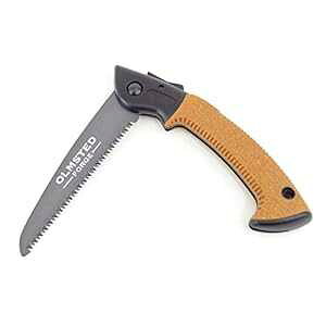 7�C���`�܂肽���݃u���[�h�t���n���h�\�[ OLMSTED FORGE Hand Saw with 7�h Folding Blade