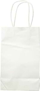 Amscan zCg\bhNtgobOJuA8 1/2C` x 5 1/4C`A1 Amscan White Solid Kraft Bag Cub, 8 1/2" x 5 1/4", 1 Pc