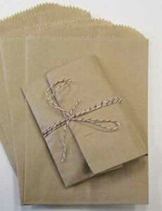 MyCraftSupplies My Craft Supplies 200 Brown Kraft Paper Bags, 4 X 6 Inches