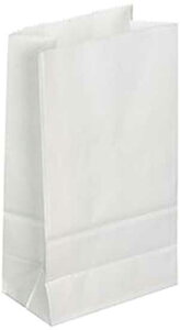 6�|���h�z���C�g���C���{�[����(100��/�p�b�N) Trumedz 6lb White Rainbow Paper Bags (100Pcs/Pack)